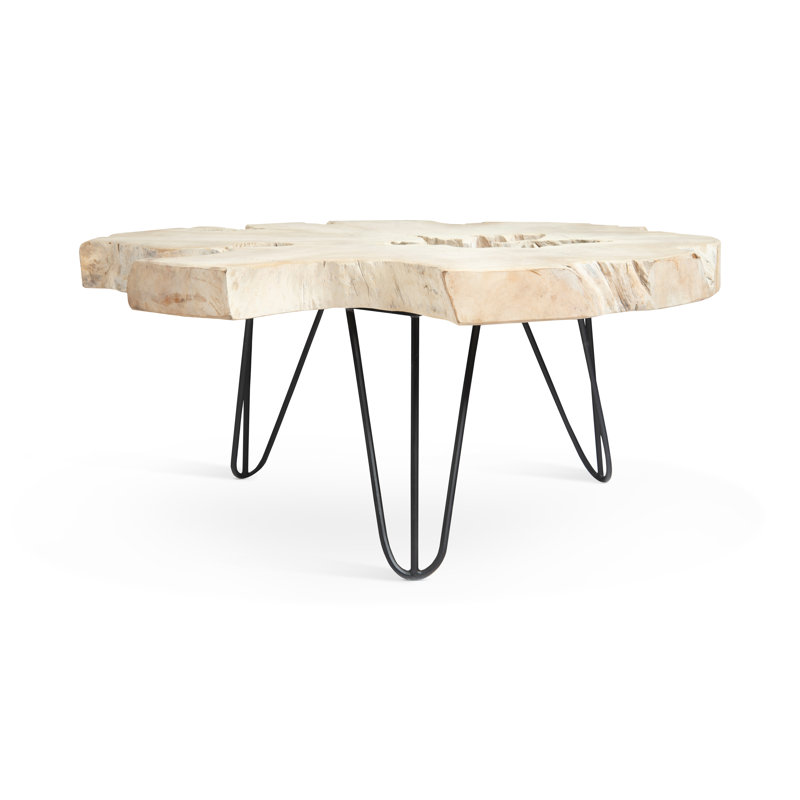 Bleached 3 Legs Coffee Table
