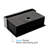 Stainless Steel Apron Sink 33X21x10", Matte Black, Single Bowl, Strong And , Rust Stain , 16 Gauge, Nano Painting, Easy To Clean Long-Lasting, Wipe