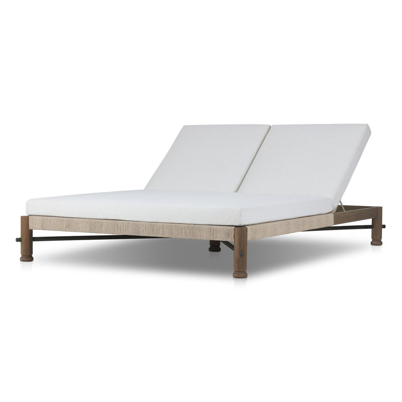 Finnegan Outdoor Double Chaise, Alessi Linen