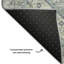 Tapis géométrique de qualité supérieure lavable à la machine Mayfield AMF2195-976408129-976408153