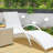 Outdoor Chaise Lounge Outdoor Chaise Lounge Set with Table-100763113