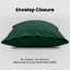 Super Dreamer Solid Colour Pillowcases 2 Pair 50x75Cm - Polyester Fabric Machine Washable High Quality Yarn-118164618