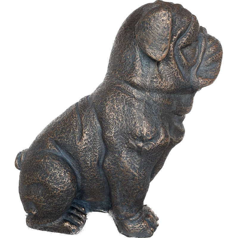 Plastic Garden Statue, Brown
