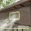 Outsunny 6 x 4FT Garden Shed Easy to Assemble Lockable Door Light Grey