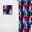 Rideau obscurcissant en marbre rose et bleu Galactic Dreams Marble - 1 panneaux-107610516