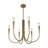 Featherstone - Chandelier - 6-Light - Brass