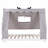 Twin Size Canopy Bed Frame with Removable Fabric Cover-1609879169