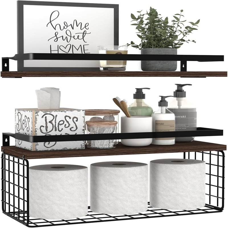 Elienor 2 Piece Floating Shelf