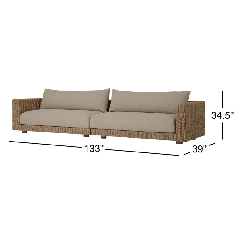 Sylvan Outdoor 2 Piece Sectional