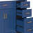 36-Inch Modern Bathroom Vanity With Ceramic Sink, Cabinet With Four Drawers-1978771770