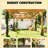 Stable Pergola,Outdoor Gazebo Grape Trellis