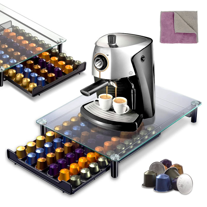 Rebrilliant Phillip Glass 60 Pod Coffee Pod Storage