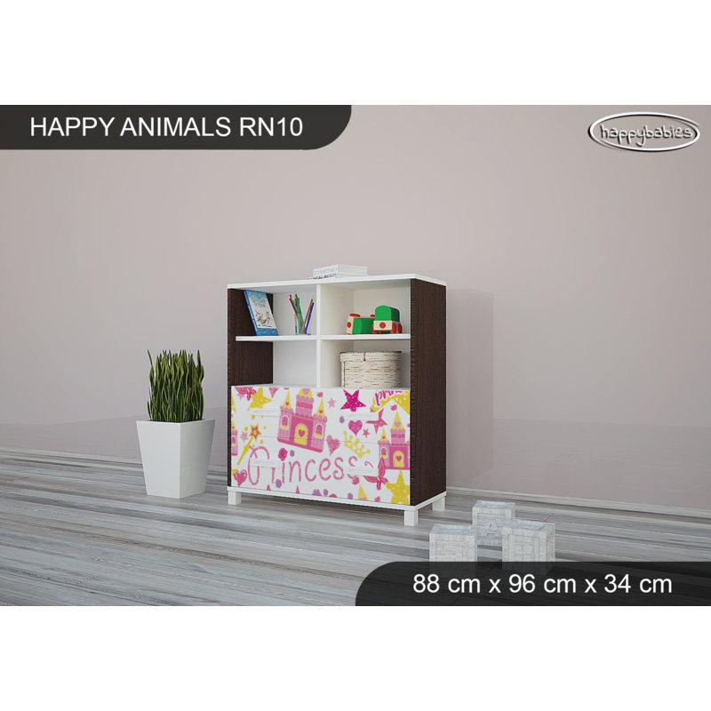 88cm W Kids Cube, Chestnut