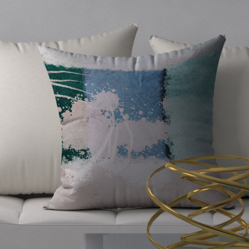 Housse de coussin carrée/insert, 20 po X 20 po