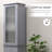 Versatile Narrow Bathroom Storage Cabinet With Multiple Compartments