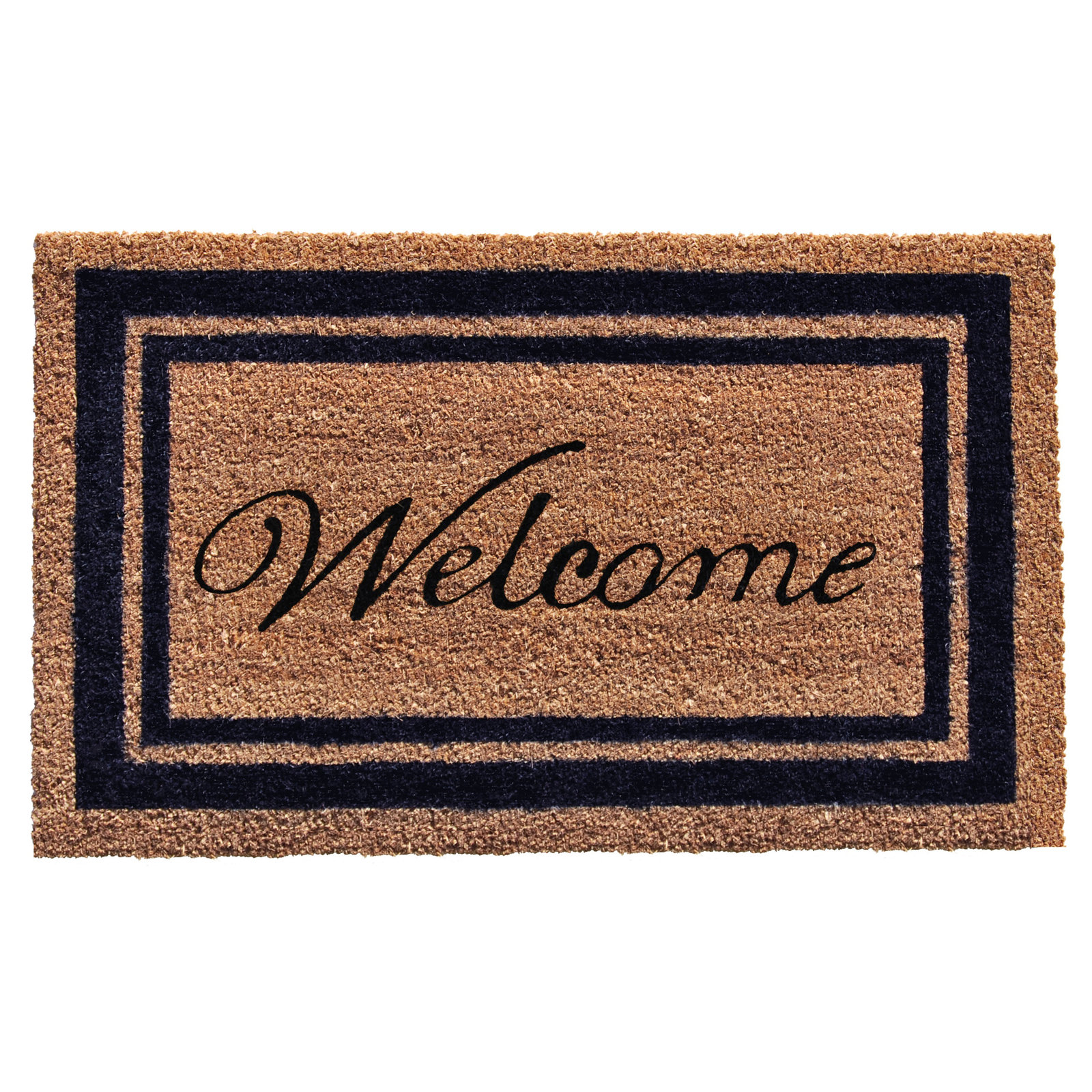 Stender Non-Slip Outdoor Doormat, Rectangle 2' x 3', Dark Blue