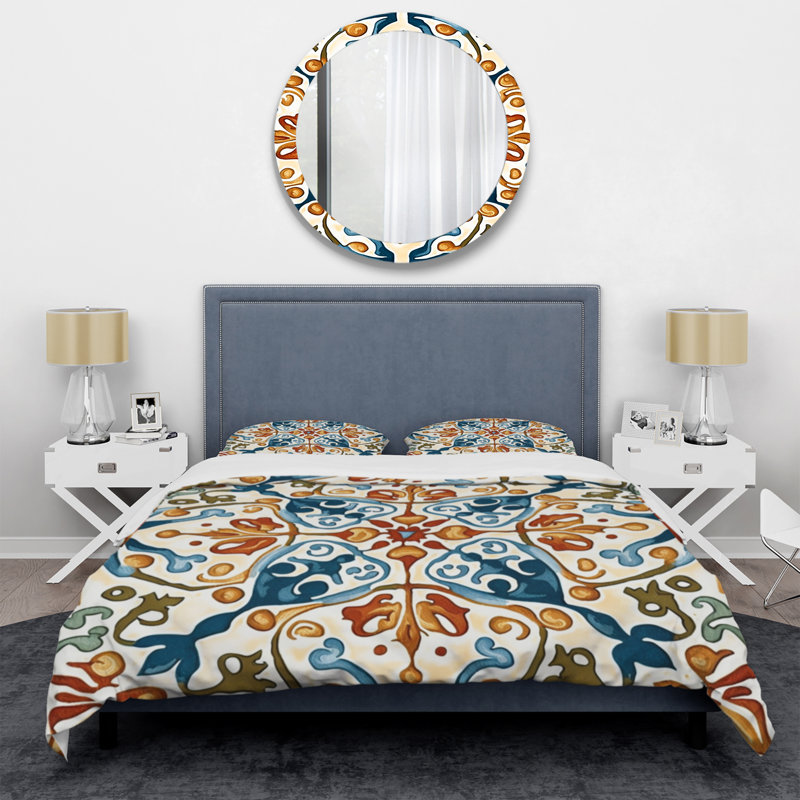 Ensemble de housse de couette en microfibre / polyester, Housse de couette pour très grand lit et 2 très