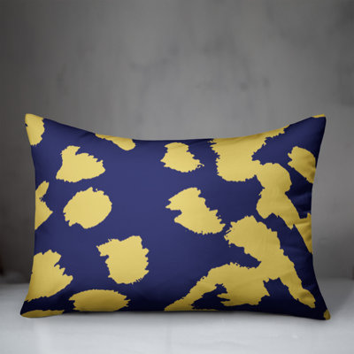 Animal Print Outdoor Reversible Throw Pillow
