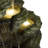 Outdoor Rock Waterfall Floor Fountain with LED Lights, 51", Brown