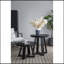 Table basse D23.5X24.5 ", noir