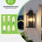 2-Light 22 In. Black Outdoor Wall Light Fixture, Waterproof  Wall Lantern Sconce Farmhouse Hardwired Wall Mounted Front Door Porch Light-208054017-208054023