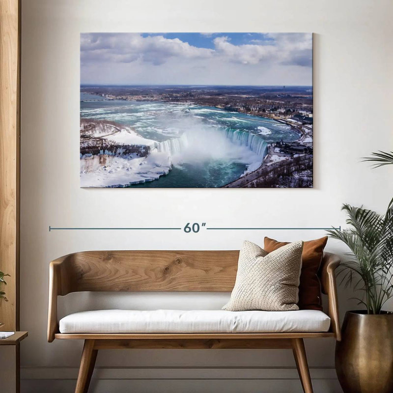 Alvord Winter in Niagara Falls, H 32 po x l 48 po