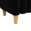 Banc de rangement rembourré avec tissu en molleton Teddy, rangement à compartiments cachés, structure en bois massif et pieds en bois d'hévéa-129197206