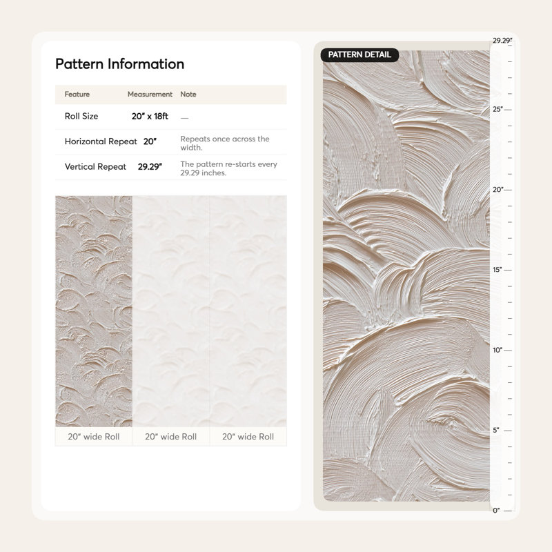 Papier peint texturé adhésif décoratif neutre