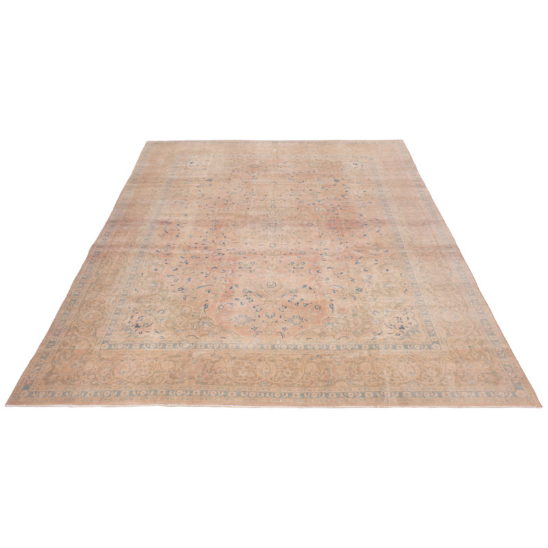 Waino One-of-a-Kind 9'5" X 12'11" 1990s Wool Area Rug in
