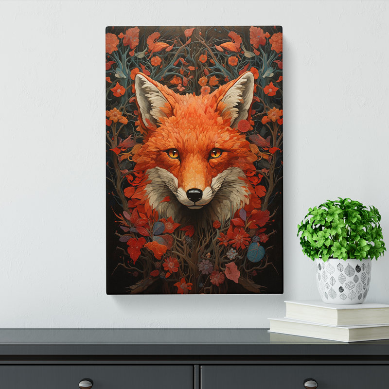 Fox Informel - Print, 76cm H x 50cm W x 3cm D