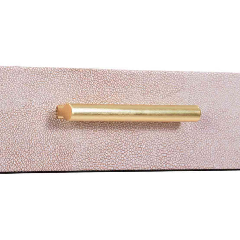 Decorative Tray, Blush, 3" H x 24" W x 24" D
