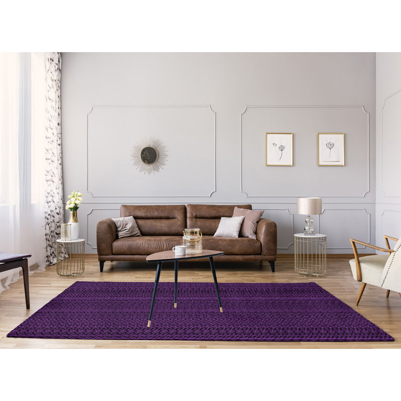 Chenille Geometric Indoor Rug, Rectangle 8' x 10'