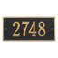 Hartford 1-Line Wall Address Plaque-62667167-62667155