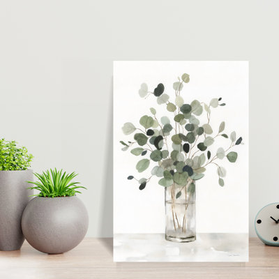 «Gorgeous Greens II», art contemporain délicat et élégant printemps-été
