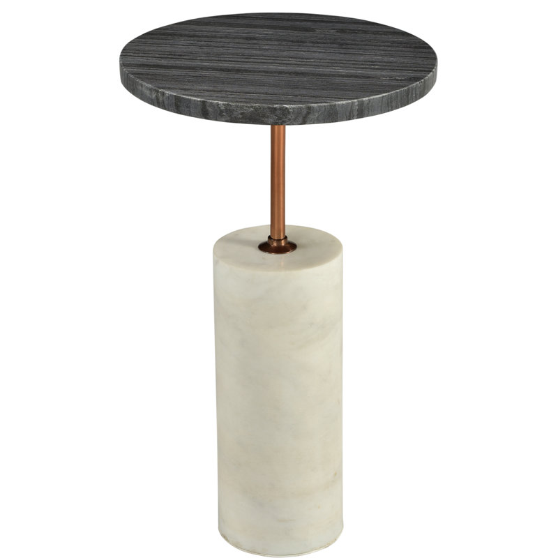 Marble Top End Table