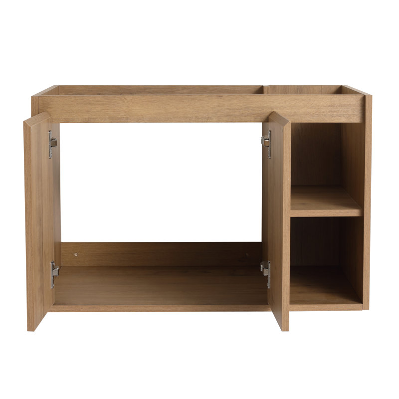 Base de meuble-lavabo flottant de 30 po avec porte à fermeture en douceur