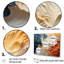 "Custards Collage" beige et orange III - Décoration murale abstraite-1681356158-1681356159
