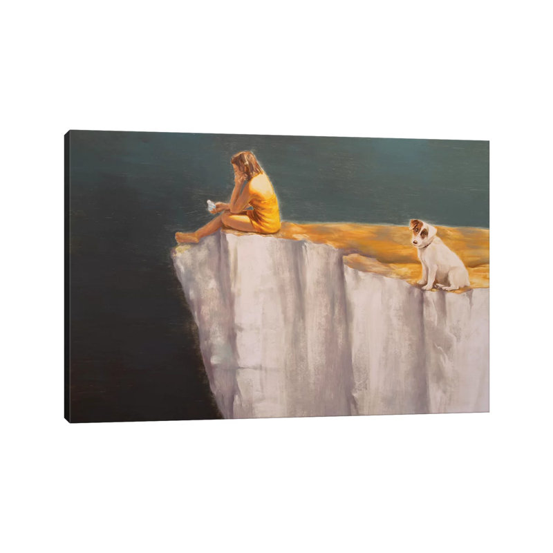 Scene by Rudolf Kosow - Gallery-Wrapped Canvas Giclée on Canvas, 20.32 cm H x 30.48 cm W, Canvas