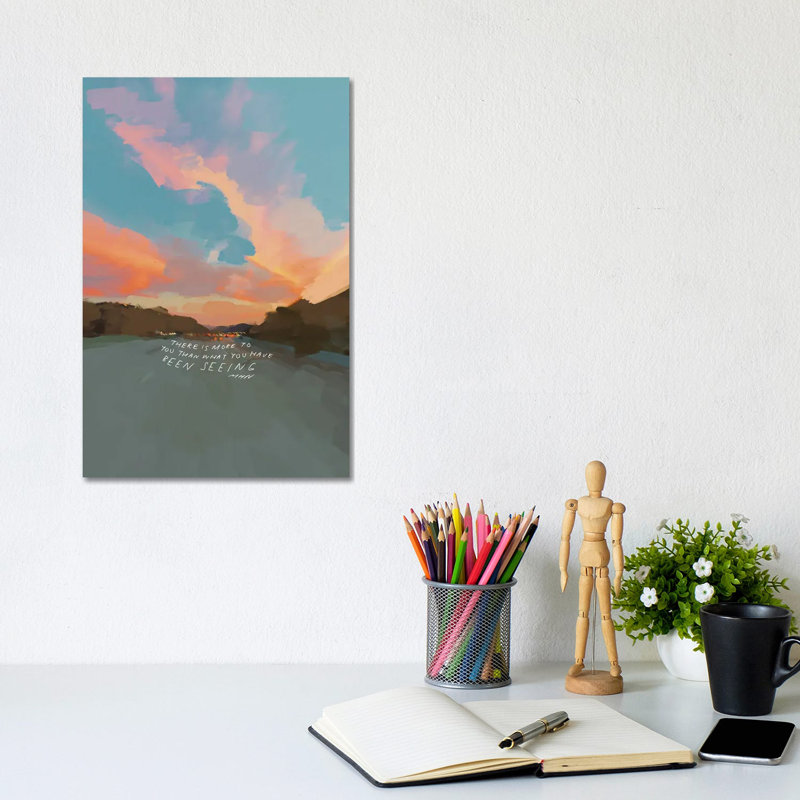 There Is More To You Than What You Have Been Seeing 1 Piece Wrapped Canvas Wall Art, 20.32 cm H x 30.48 cm W