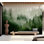 Murale paysage Amirh Peel & Stick - Misty Mountains