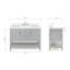 Meuble-lavabo simple avec plateau en quartz Abby-94003826-116272319-116272321