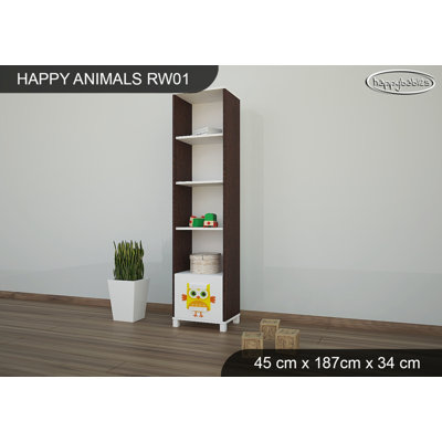 187 cm H X 45 cm W Kids Book Display