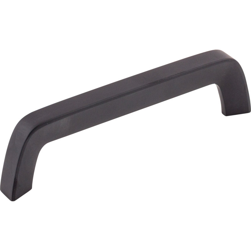 Tapered Bar Pull, Flat Black, 5 1/16" Center to Center