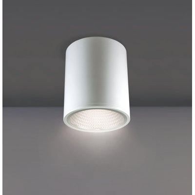 cask LED Flushmount - 8W, White, 1-Light