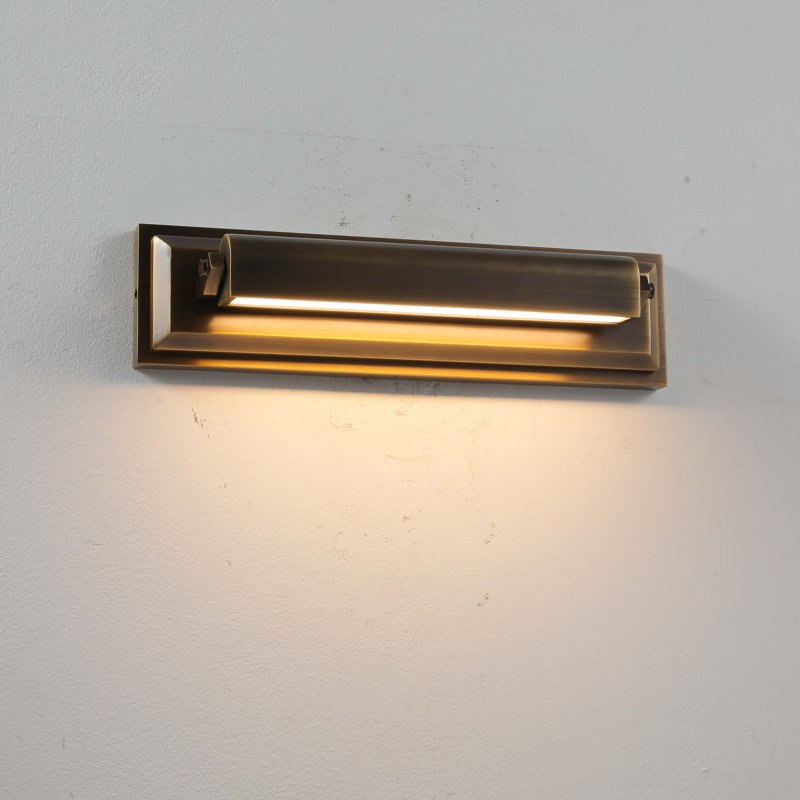 Condensed Light - Lampe murale simple et rétro en laiton