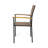 Harty 4 - Person Acacia Patio Dining Set with Square Table-268223697