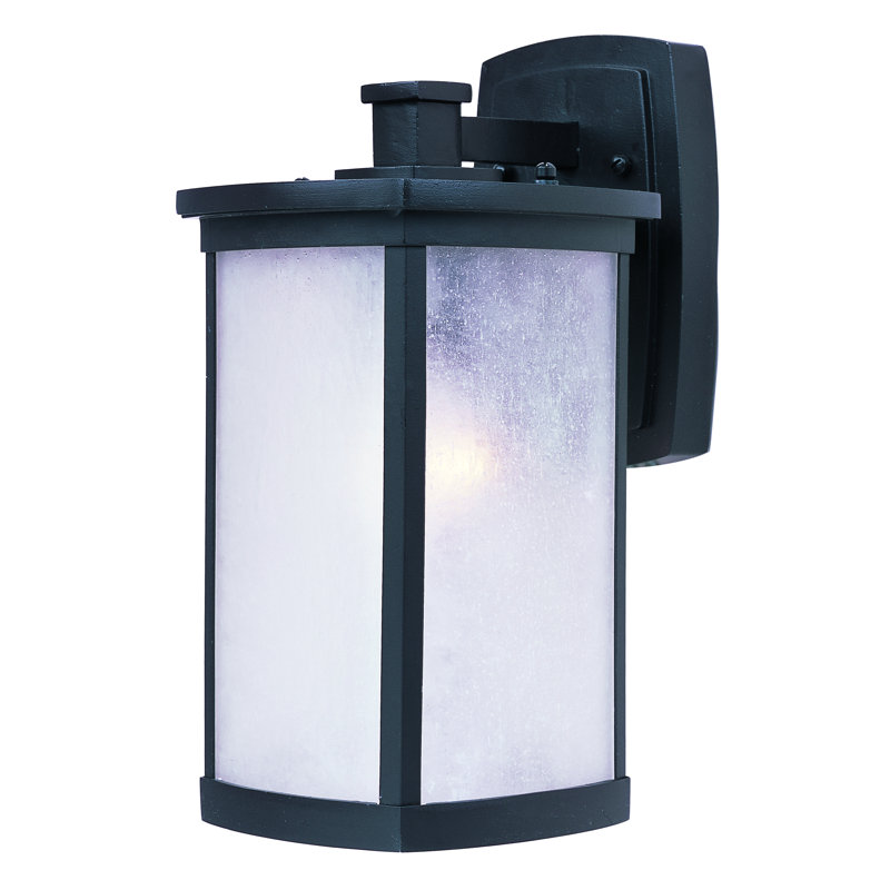 Lanterne murale d'extérieur 1 lumière Ina, Bronze, H 13,75 po x l 7 po x P 8,5 po