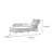 Rattan woven creative quality chaise longue-102403170