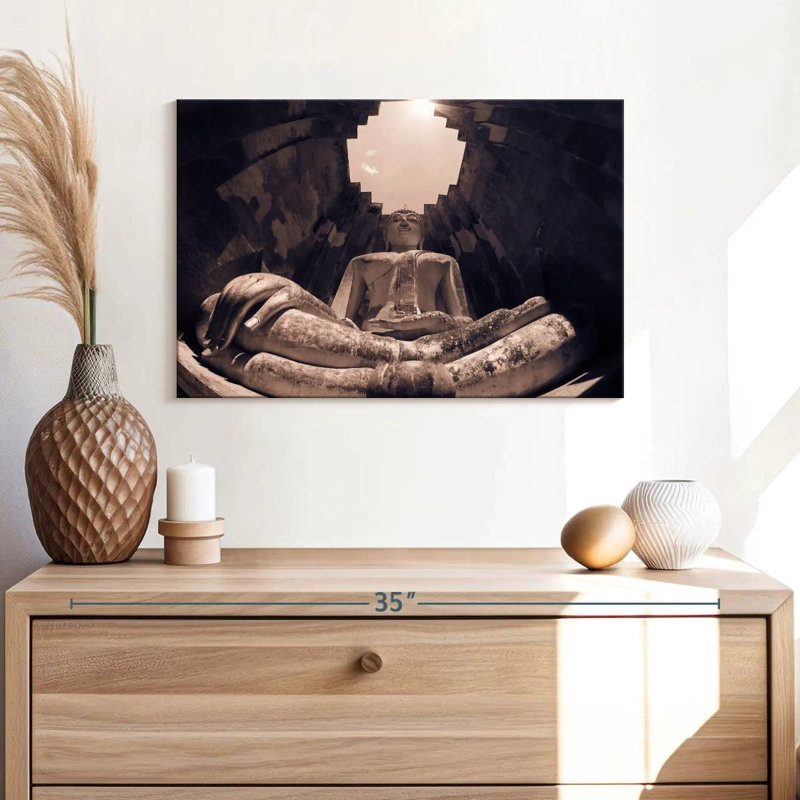 Sukhothai Old Town Buddha, 16" H x 24" W