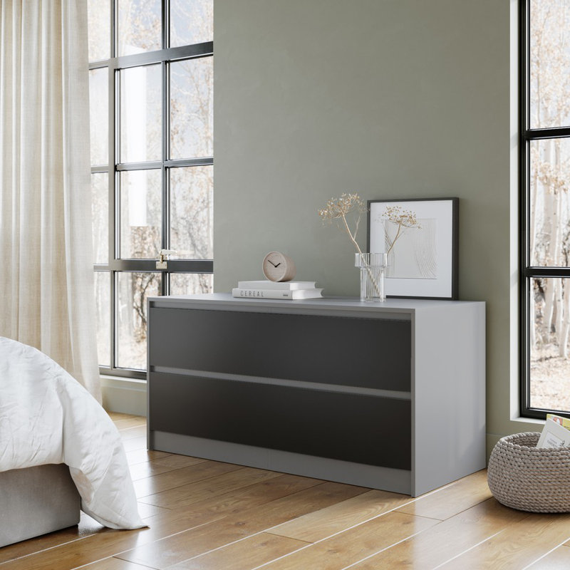 Rectangle Accent Chest, Grey